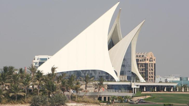 Dubai Invitational golf course view